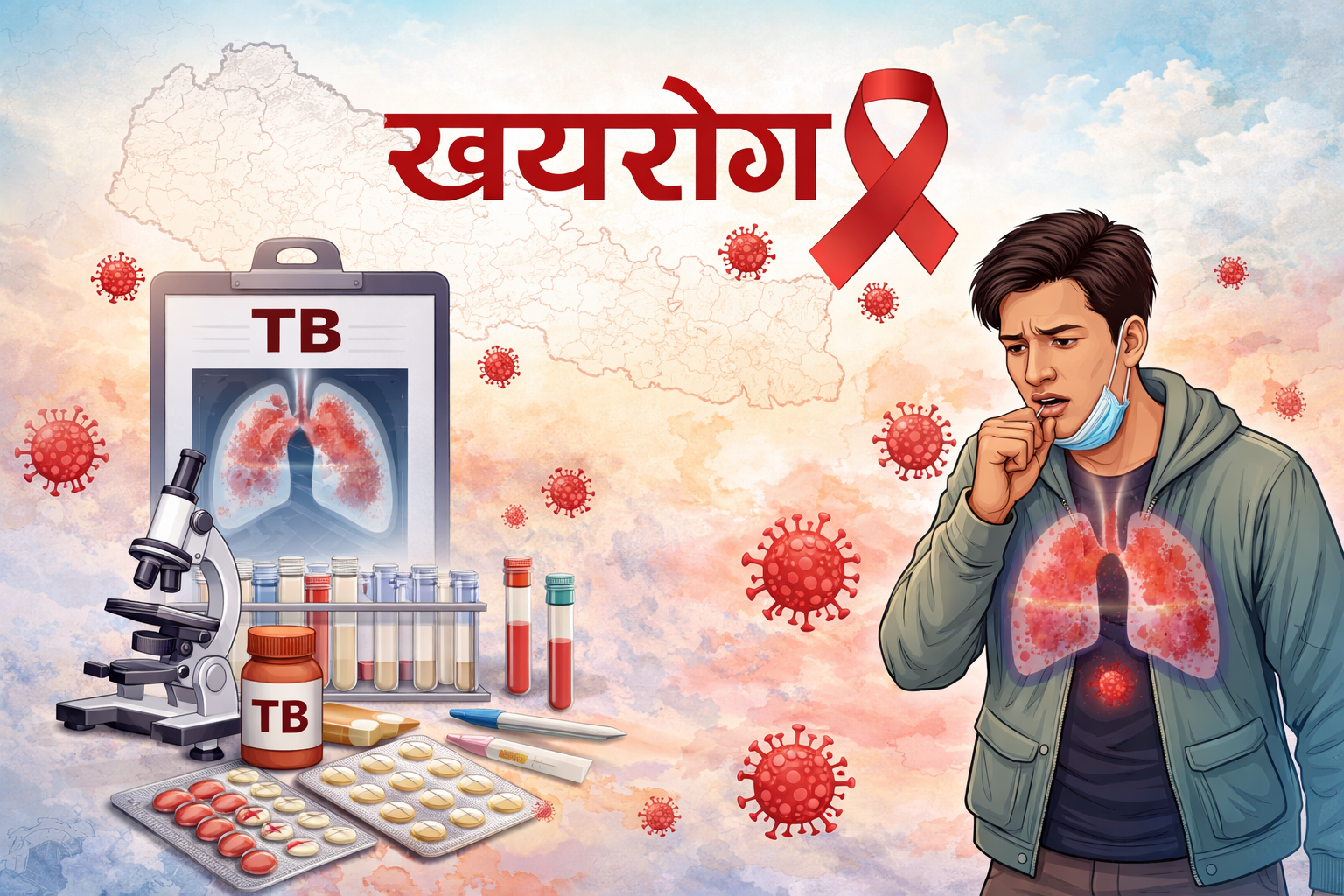 मोरङमे क्षयरोगके कारण एक सालमे ३५ गोटेके मृत्यु